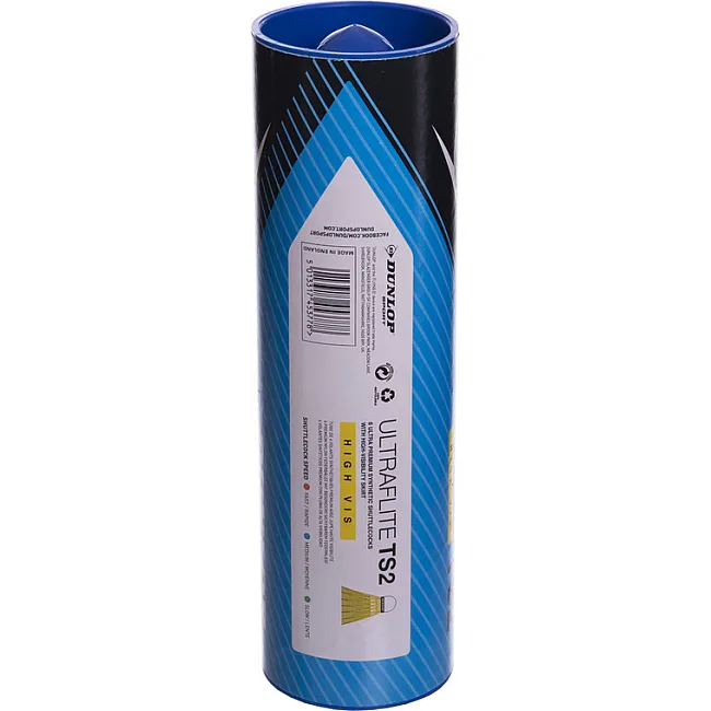 Воланы для бадминтона DUNLOP ULTRAFLITE TS2 HIVIS BD-003377 6шт