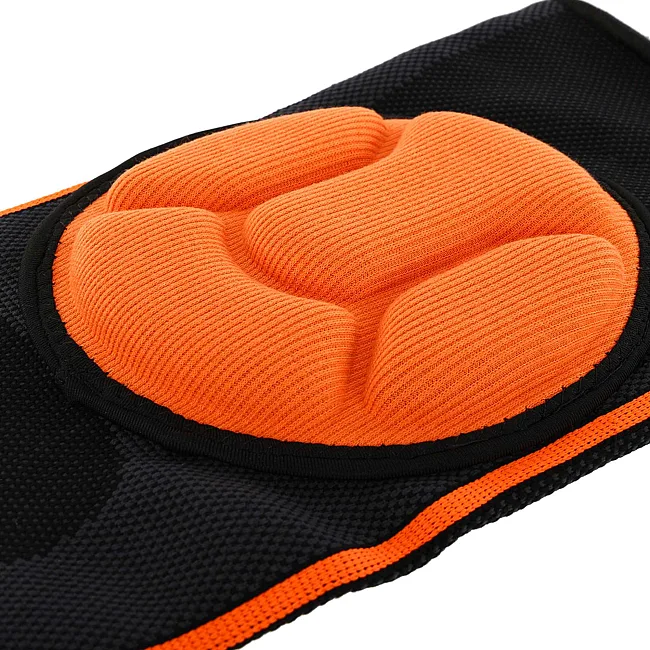 Наколенники спортивные MUTE MT-302-1
 2шт (Черный-оранжевый)