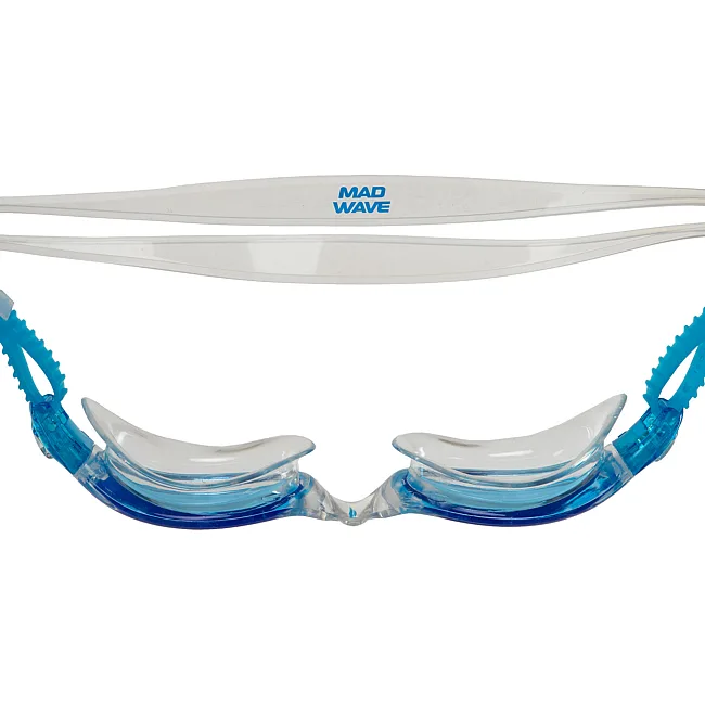 Очки для плавания взрослые MADWAVE
 CLEAR VISION M043106 (Голубой)