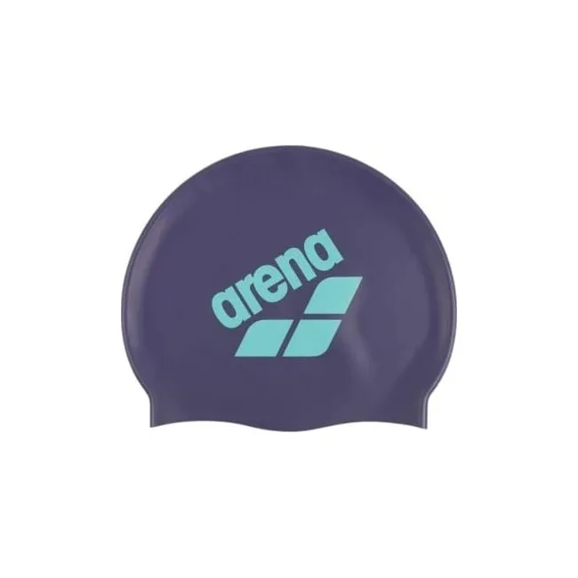 Шапочка для плавания Arena BIG LOGO CAP фиолетовая