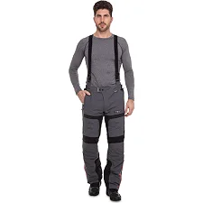 Мотоштаны текстильные брюки с подтяжками SCOYCO P035