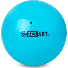 М'яч для художньої гімнастики ZELART RG200 ø20см (Блакитний)