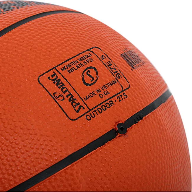 Баскетбольный мяч
 резиновый SPALDING SLAM DUNK 84584Z №5 (Оранжевый)