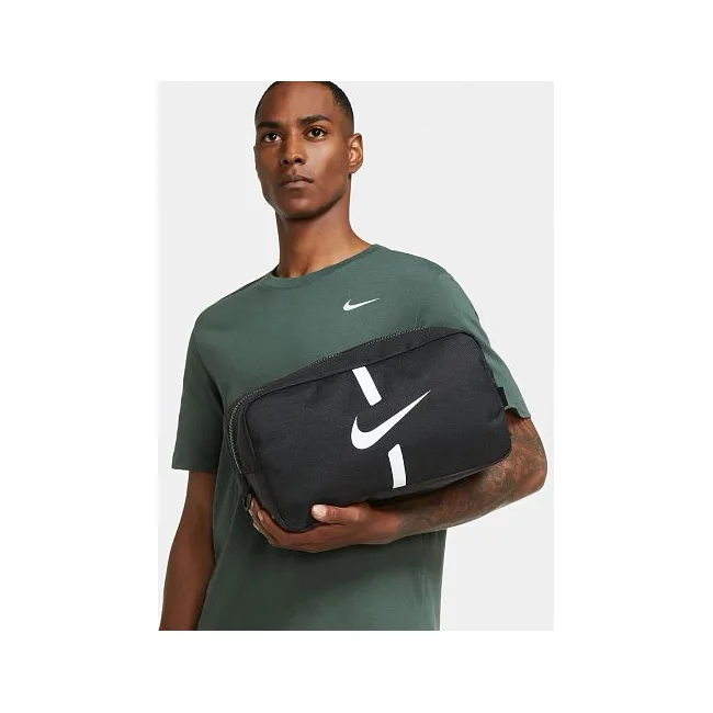 Сумка для обуви NK ACDMY SHOEBAG 10L черная, белая Уни 36х15х18 см