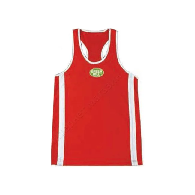 Майка для бокса Green Hill Olympic (Красный)