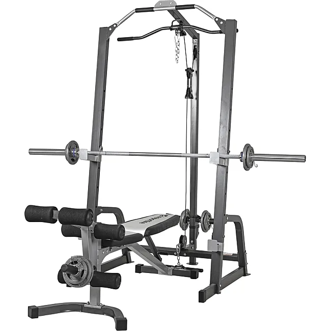 Многофункциональный атлас со скамейкой для тренировок inSPORTline Power Rack PW60