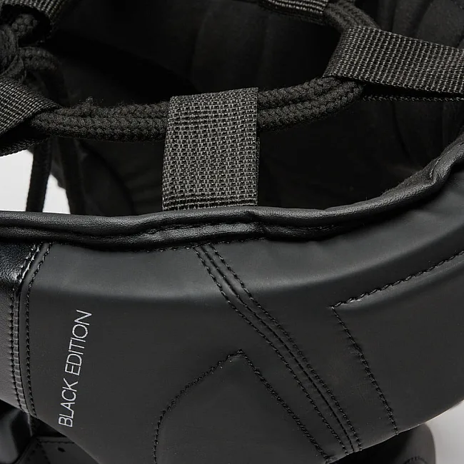 Боксерский шлем Leone CS435 BLACK Edition L (капа в комплекте)
