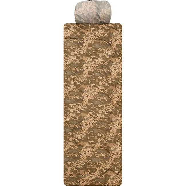 Спальний мішок ковдру з підголівником CHAMPIONSY-4840 (Камуфляж Desert Marpat)