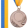 Заготовка медали спортивной с лентой SP-SPORT SKILL C-4845 ø5см (Серебряный)