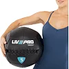 Мяч набивной медицинский для кроссфита WALL BALL LiveUp LP8103-5 5кг