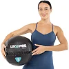 Мяч набивной медицинский для кроссфита WALL BALL LiveUp LP8103-5 5кг