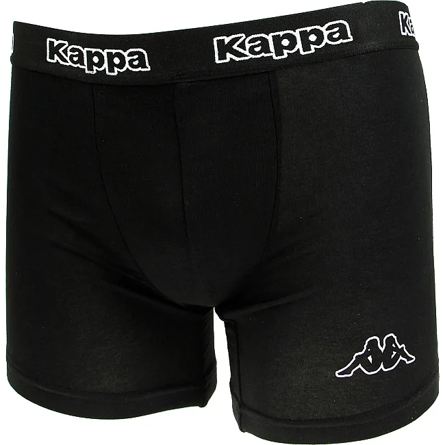Трусы-боксеры Kappa Boxer 2-Pack Black/Fuchsia мужские S
