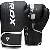Боксерские перчатки RDX F6 Kara Matte White (капа в комплекте)