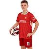 Футбольна форма дитяча із символікою клубу
 LIVERPOOL SALAH 11 домашня 2025 SP-SPORT

 CO-4618 20-30 (Червоно-білий)