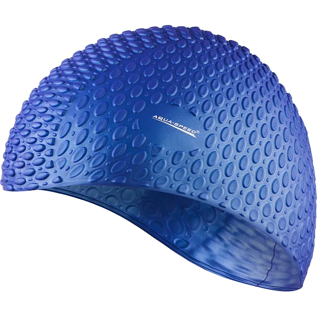 Шапка для плавания Aqua Speed ​​BUBBLE 102-10 синий OSFM