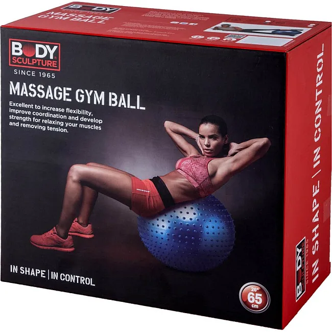 М'яч гимнастический с вкладками Body Sculpture 65 см
