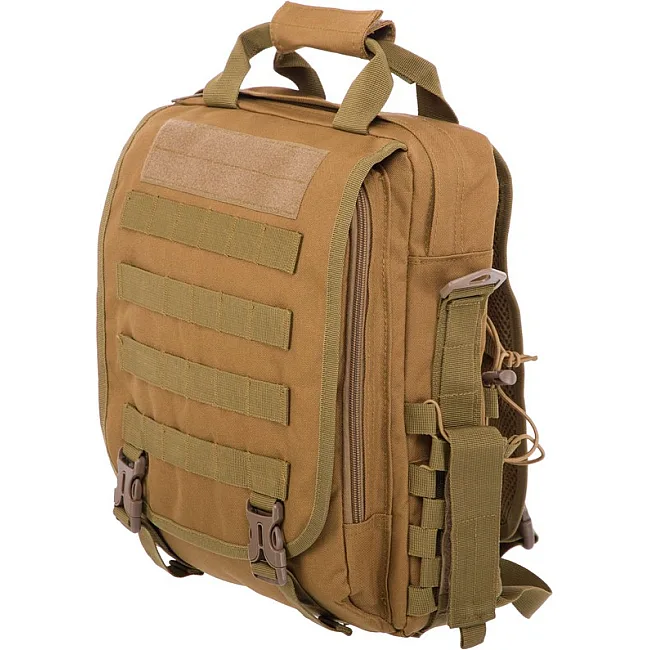 Тактический рюкзак однолямочный
 SILVER KNIGHT TY-9700
 33x27x10см 9л (Хаки)