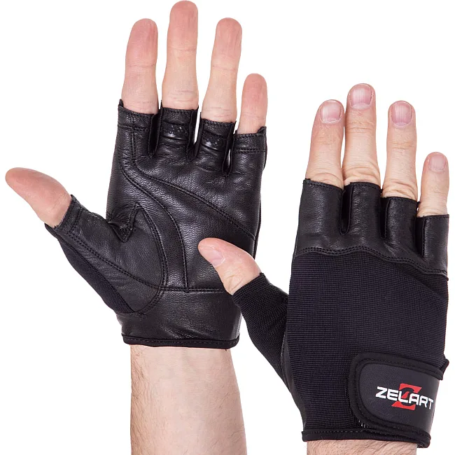 Тренировочные перчатки для фитнеса
 ZELART

 SB-16160 см
 см
0 (Черный)