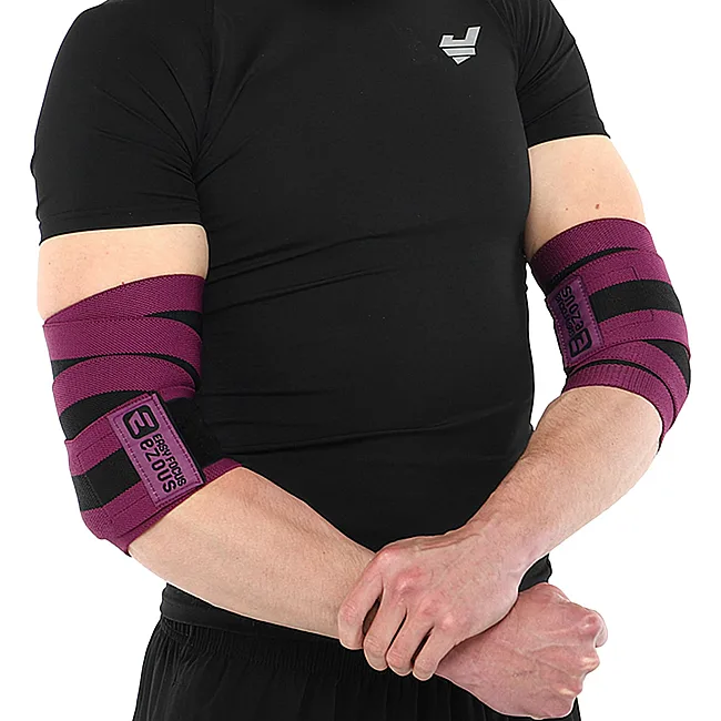 Кистевые бинты
 STRONG WRIST WRAPS EZOUS C-07 2штуки (Черный-фиолетовый)