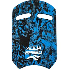 Дошка для плавання Aqua Speed SWIRL PULLBUOY 61247 синій, чорний 43х28х3,6