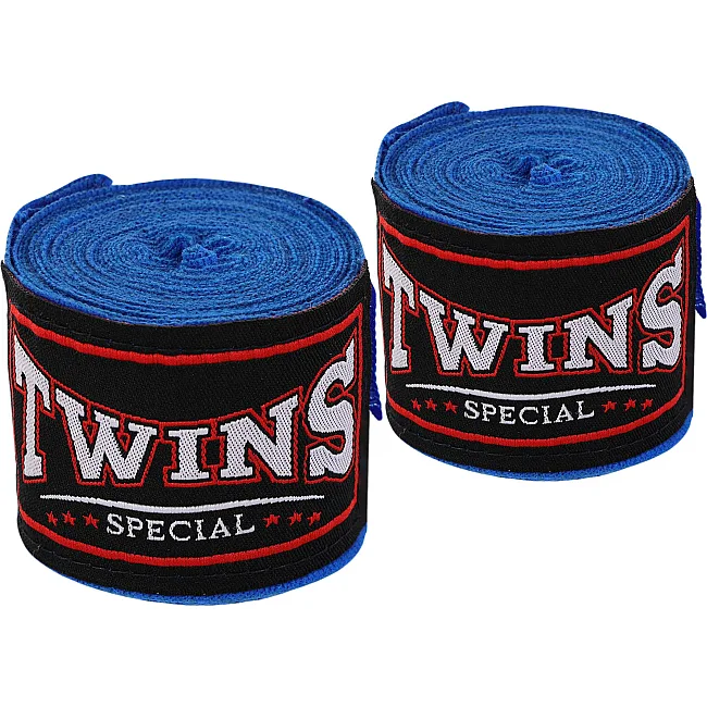Бинти для боксу
 2штуки TWINS

 TW-005P 4м (Червоний)