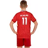 Футбольна форма дитяча із символікою клубу
 LIVERPOOL SALAH 11 домашня 2025 SP-SPORT

 CO-4618 20-30 (Червоно-білий)