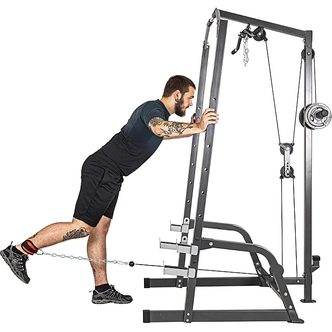 Многофункциональный атлас со скамейкой для тренировок inSPORTline Power Rack PW60