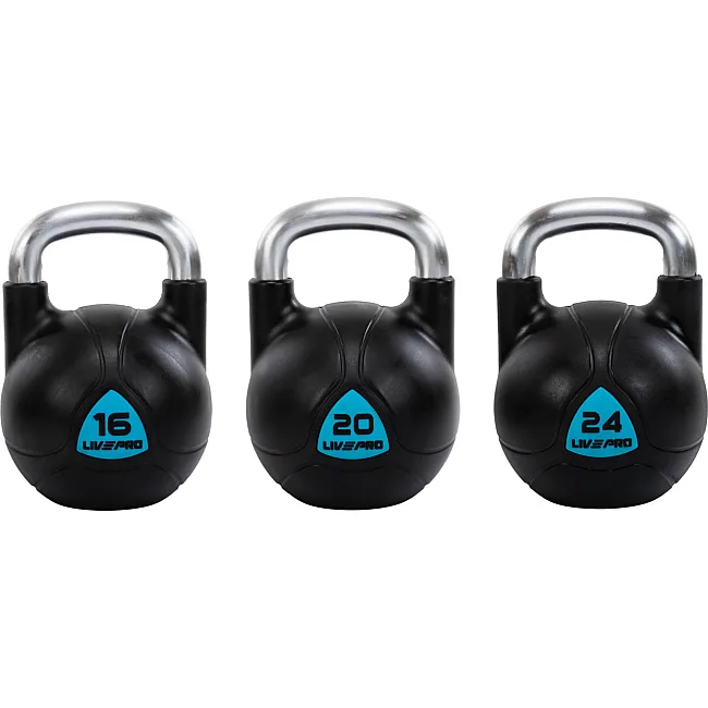 Цельная гиря с полиуретановым покрытием
 LiveUp LP8040-20 вес 20кг