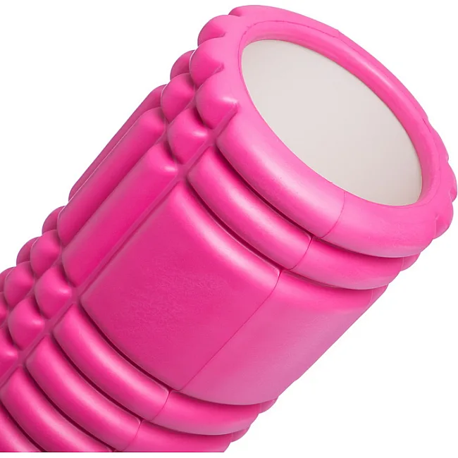 Роллер массажный цилиндр (ролик мфр) 33см
 3D Roller SP-SPORT
 FI-6277 (Розовый)