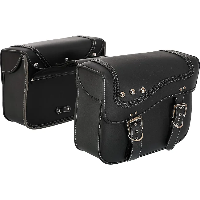 Кофры боковые для мотоцикла из кожзама SP-SPORT
 HL616 2 кофра
