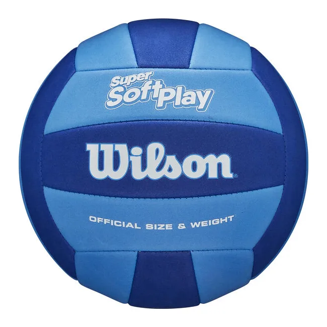 М'яч волейбольний Wilson SUPER SOFT PLAY Royal/Navy OF