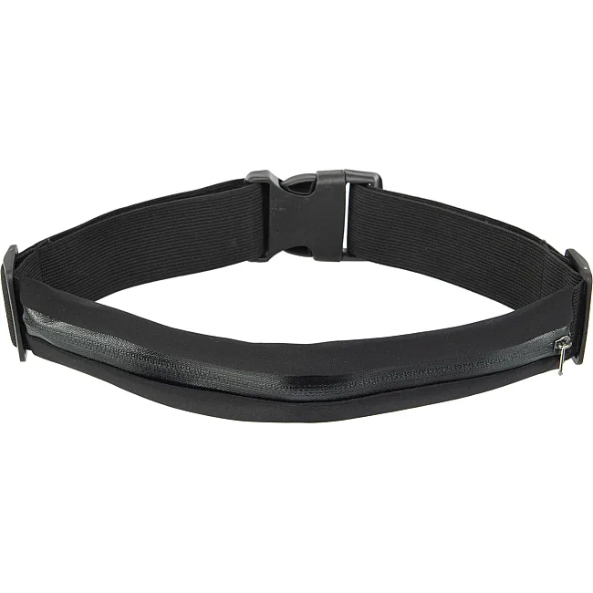 Поясная сумка для бега
 с одним отделением на молнии SP-SPORT
 GA-207 24х4,5см (Черный)