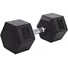 Гантель шестигранная гексагональная SP-PLANETA SC-80075-30 1шт 30кг