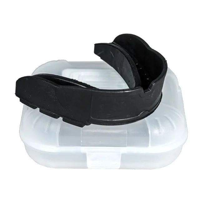 Боксерская капа MAKURA Kyro Pro Strapless детская (возраст до 10) Black