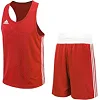 Форма для бокса Adidas Base Punch New (красный, ADIBTT02/ADIBTS02)