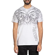 Футболка мужская AFFLICTION Collapse Tee White
