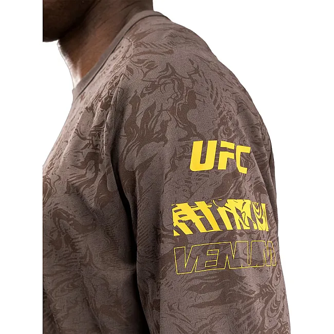 Футболка чоловіча UFC VENUM FIGHT WEEK 4.0 Mens Dark Brown