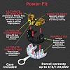 Капа OPRO Power-fit UFC Black Gold
