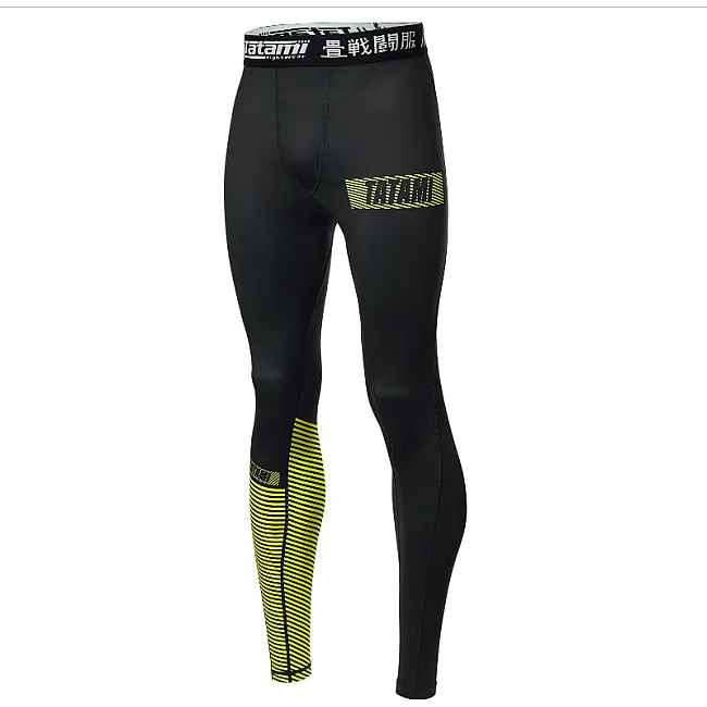 Компрессионные гетры Tatami Essential 3.0 Black Yellow