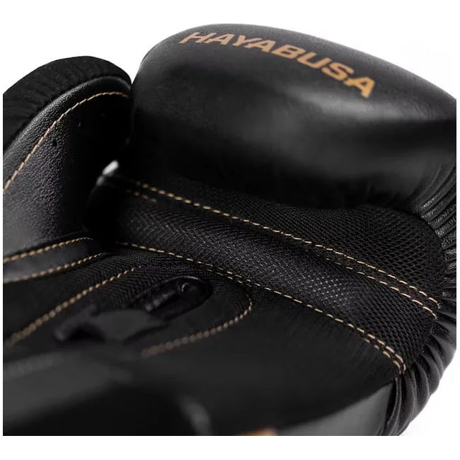 Рукавички для боксу HAYABUSA E1 Black Gold