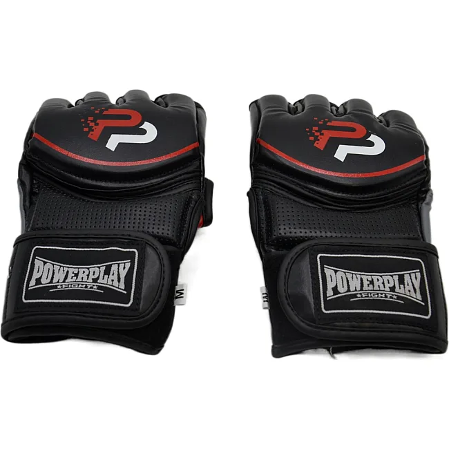 Перчатки ММА POWERPLAY 3093 Черные