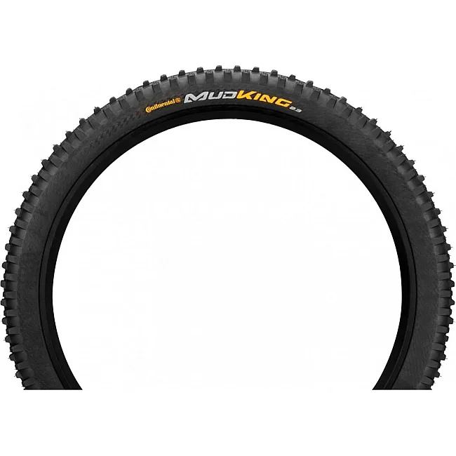Покрышка на велосипед CONTINENTAL MudKing, 26"x2.30, 57-559, черная, не складная, BlackChili, Apex, Skin, 1100гр.