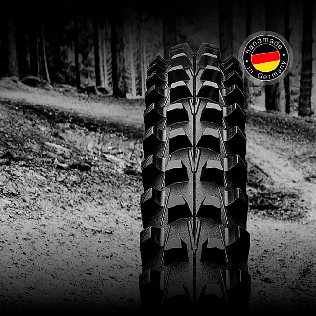 Покрышка на велосипед CONTINENTAL MudKing, 26"x2.30, 57-559, черная, не складная, BlackChili, Apex, Skin, 1100гр.