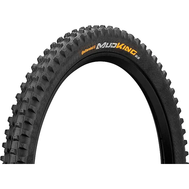Покрышка на велосипед CONTINENTAL MudKing, 26"x2.30, 57-559, черная, не складная, BlackChili, Apex, Skin, 1100гр.