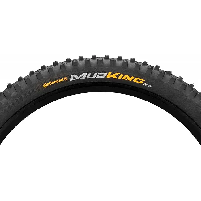 Покрышка на велосипед CONTINENTAL MudKing, 26"x2.30, 57-559, черная, не складная, BlackChili, Apex, Skin, 1100гр.