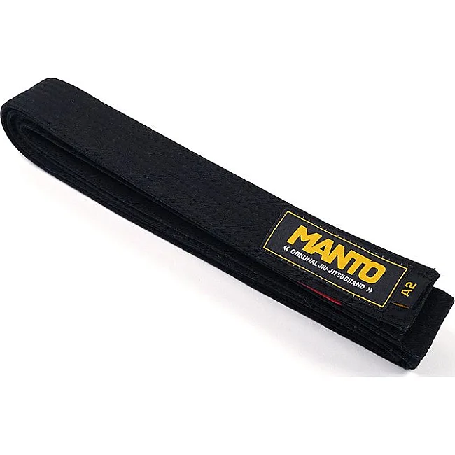 Пояс для кимоно MANTO Original BJJ Belt Black