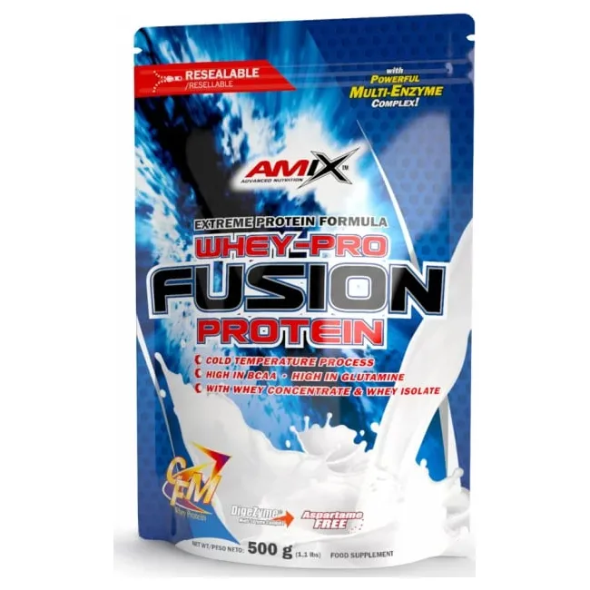 Протеин Amix Whey-Pro FUSION - 500g - ваниль