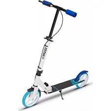 Самокат двухколесный RAZZO CITY 200 мм. алюминиевый HUL1-200 White/Blue