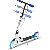 Самокат двухколесный RAZZO CITY 200 мм. алюминиевый HUL1-200 White/Blue