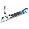 Самокат двухколесный RAZZO CITY 200 мм. алюминиевый HUL1-200 White/Blue